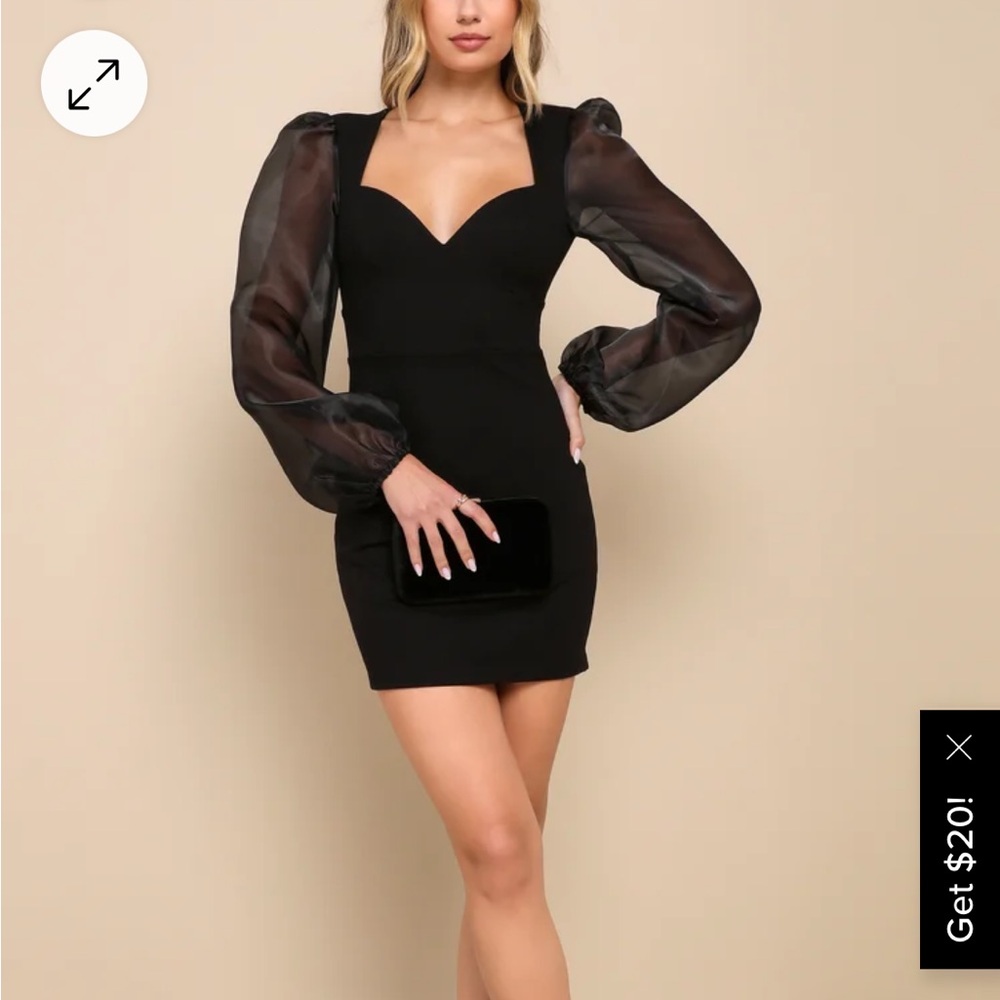 NWT black Lulu’s dress